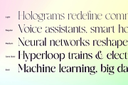 Rocen VF - Variable Display Serif, a Serif Font by Sign Studio (Thumbnail 13 of 16)