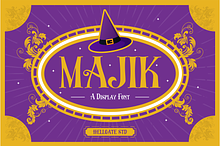 Majik Display Font