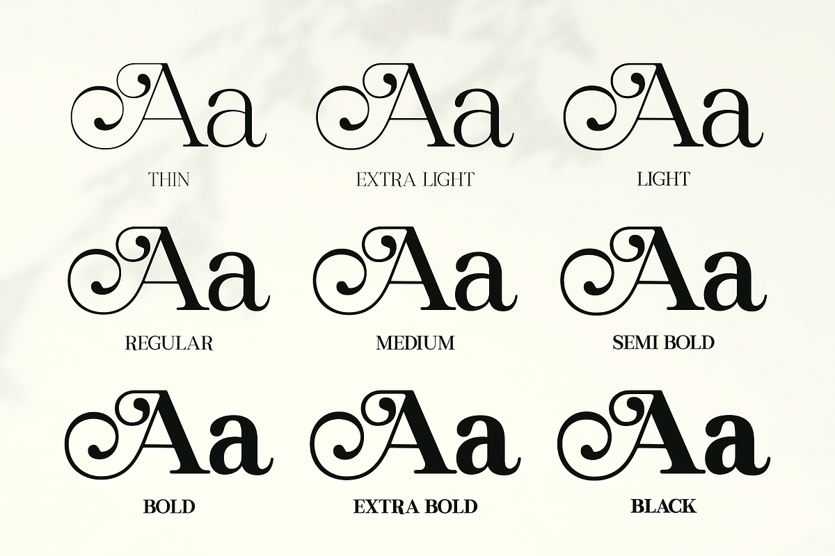 Regal Legacy - Elegant Typeface, a Serif Font by HipFonts