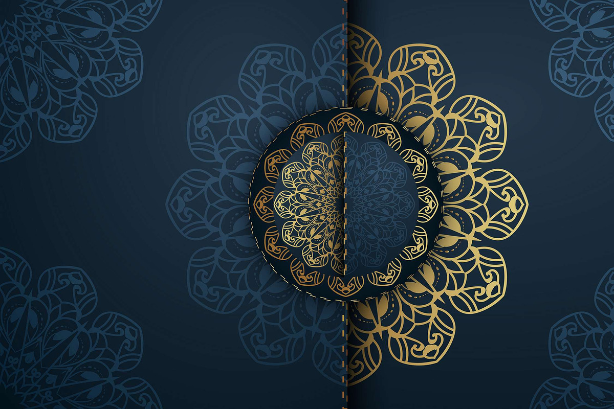 560+ Mandala Design Mega Collection, a Decorative Illustration by NJ Himel (Photo 250 of 289)
