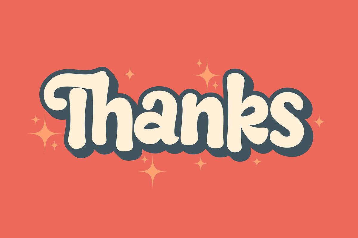 Angel Winkle a Bouncy Bold Font, a Font by Blankids Studio (Photo 12 of 12)
