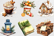 Cozy Christmas Charm Sublimation, an Illustration by Black Bird Studio (Thumbnail 6 of 6)