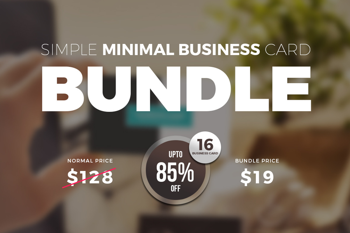 Clean Business Card Bundle, a Business Card Template by ThemeDevisers (Photo 1 of 5)