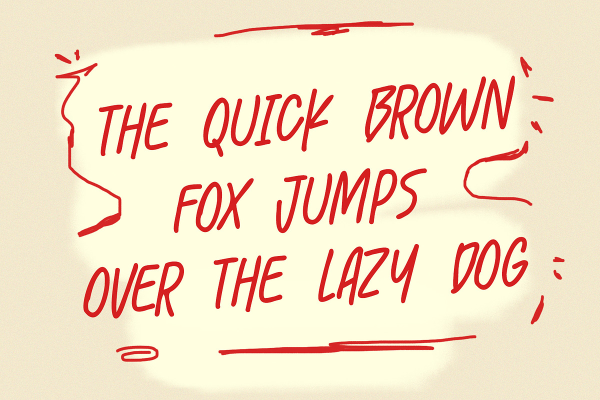 Visco Doubt Casual Handmade Monoline, a Handwritten Font by Maulana Creative (Photo 3 of 7)
