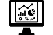 Business Dashboard & Analytics Icon, a Technology Illustration by abu67222 (Thumbnail 12 of 13)