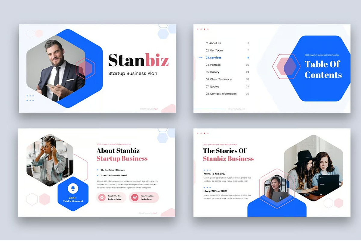 Stanbiz - Startup Business PPoint, a Presentation Template by Fit-tee (Photo 6 of 6)