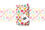 Pattern with funny fruits, a Pattern Graphic by Cuteanny Design (Thumbnail 4 of 4)