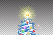 Christmas and New Year Backgrounds, a Decorative Illustration by TAlex (Thumbnail 5 of 6)