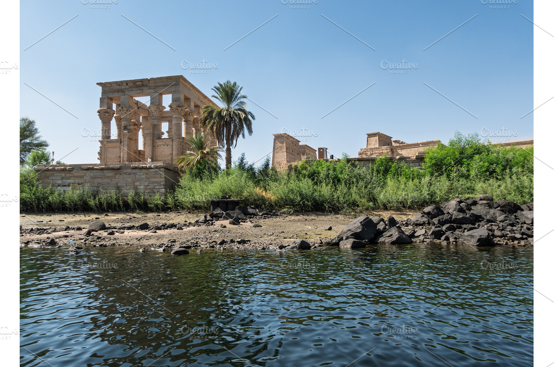 Trajans Kiosk or Pharoahs bed on, an Architecture Photo by Backyard Stock