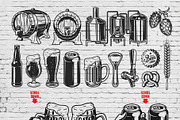 Retro Beer Bundle, a Poster Template by DGIM studio (Thumbnail 3 of 10)