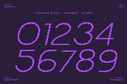 Thanom Pixel, a Sans Serif Font by Craft Supply Co. (Thumbnail 6 of 8)