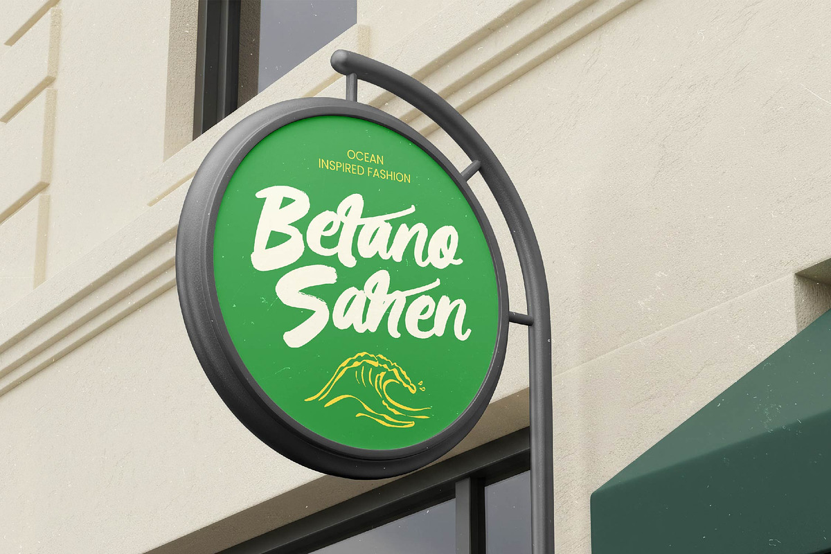 Bulettar Sundel Bold Brush, a Script Font by Letterena Studios Script (Photo 12 of 15)