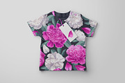 Peonies Seamless Pattern, a Pattern Graphic by MarynaPetrovska (Thumbnail 6 of 15)