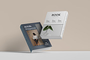 Book Cover Mockup A4, a Magazine Template by Creative_A23 (Thumbnail 4 of 11)