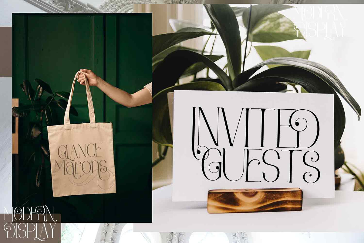 Marons and Glance, a Serif Font by Bramcreative (Photo 4 of 10)