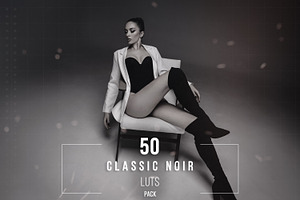 50 Classic Noir LUT Collection