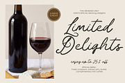 Palm Haven Elegant Handwritten, a Handwritten Font by AmorfaType (Thumbnail 4 of 8)