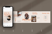 Showtime Carousel Template | CANVA, a Social Media Template by Visuel Colonie® (Thumbnail 2 of 13)