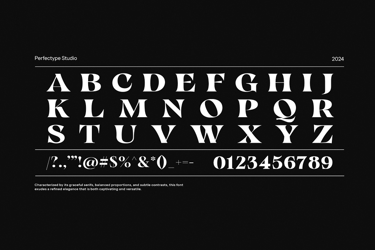 Black Bolds Serif Font, a Serif Font by Perfectype (Photo 8 of 8)