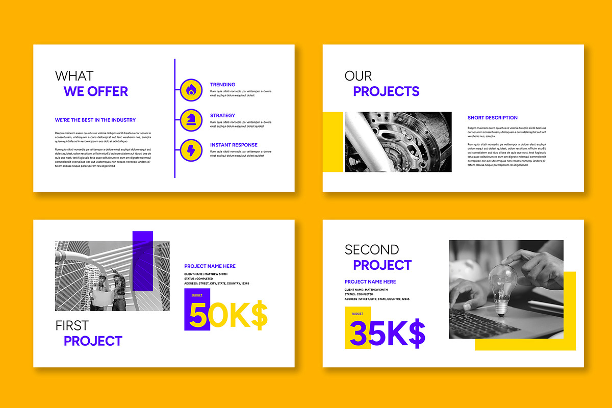 Company Profile Presentation, a Presentation Template by ContestDesign (Photo 5 of 6)