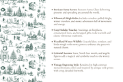Santa Toile de Jouy Pattern, a Background Graphic by Hughes Studio (Thumbnail 4 of 7)