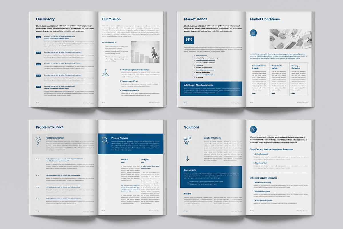 White Paper Bundle, a Brochure Template by Orcshape Studio (Photo 15 of 29)