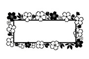 Decorative Nature Frame Silhouette, a Graphic by BIPLOB EXPERT (Thumbnail 12 of 13)