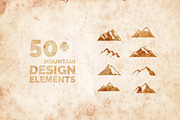 Mountain Logo Design Starter Pack, an Icon by Calvin Weibel (Thumbnail 5 of 6)