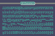Rastely 3D, a Handwritten Font by Craft Supply Co. (Thumbnail 7 of 8)