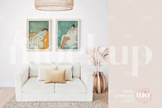 Set of 2 A3 Frames Mockup, a Product Mockup by MoMockups (Thumbnail 1 of 5)