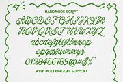 Handmode Editorial Duo, a Script Font by Letter Fresh (Thumbnail 9 of 11)