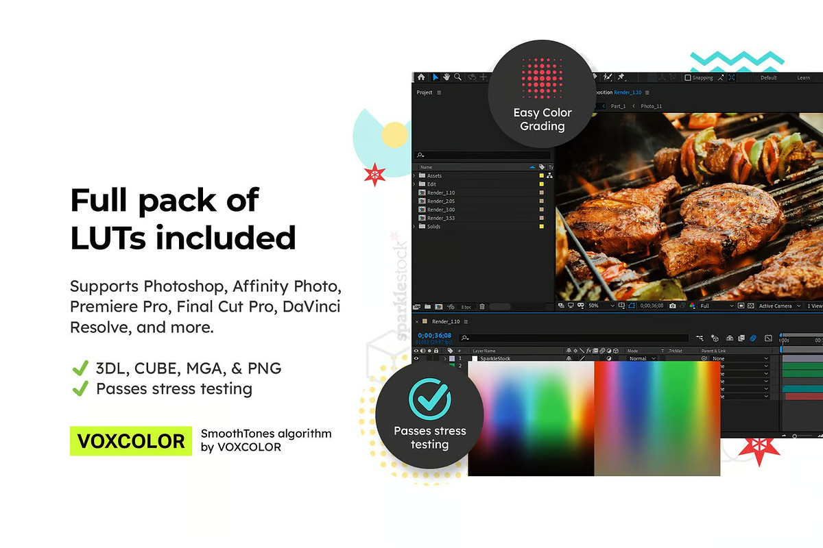 Food Blogger Lightroom Presets LUTs, a Preset Add-On by Hubzway (Photo 4 of 13)