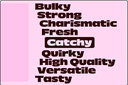 Uncmmn Genio - Display Sans Serif, a Sans Serif Font by Kotivoro (Thumbnail 5 of 15)