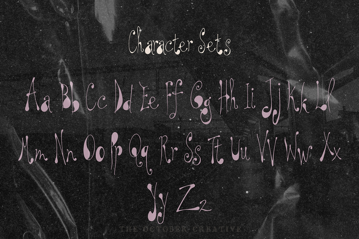 Hexstruck Spiky Display Font, a Handwritten Font by The October Creative (Photo 3 of 8)