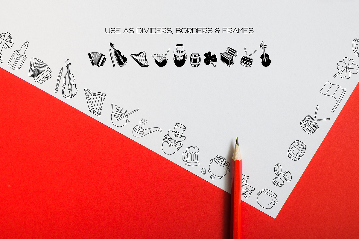 The Doodle Fonts Bundle, a Symbol Font by WADLEN (Photo 12 of 12)