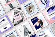 CANVA | Unicorn Instagram Templates, a Social Media Template by 9inchideas (Thumbnail 2 of 9)