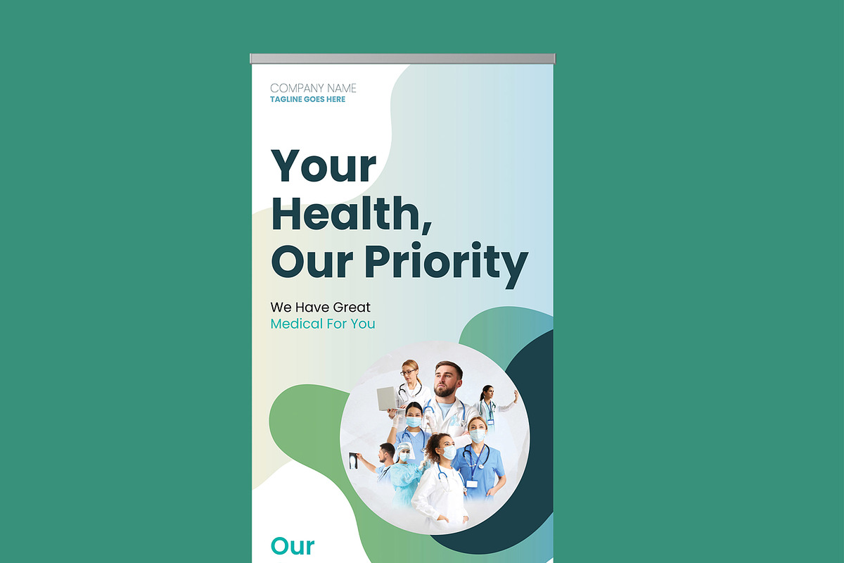 Modern Roll Up Banner Template preview 2