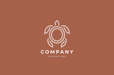 Turtle logo design.