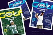 Golf Tournament Flyer Template - PSD, a Flyer Template by Satgur Graphic Design (Thumbnail 2 of 9)