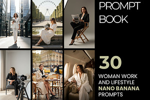 Woman Work & Lifestyle Photo Prompts, a Business Photo by Selenique Studio