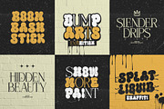 Warior Bomber Typeface, a Serif Font by alit design (Thumbnail 19 of 20)