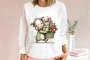Whimsical Birthday Farm Animal PNG, a Seasonal Illustration by Canvas Craft (Thumbnail 6 of 10)