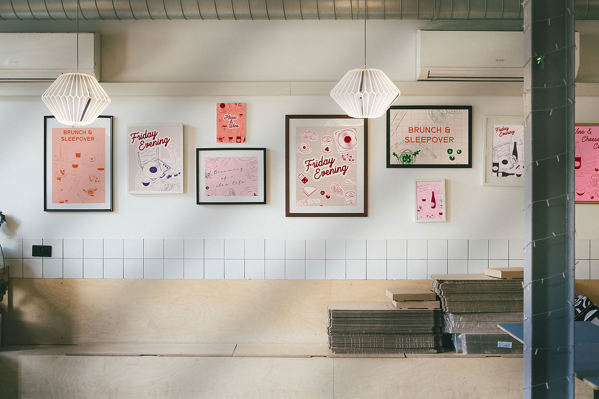 Friday Evening POSTERS, a Decorative Illustration by Mio Buono (Photo 11 of 12)