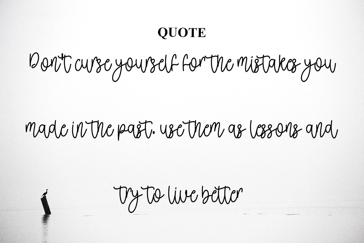 Autumn, a Handwritten Font by InermediaSTUDIO (Photo 6 of 7)