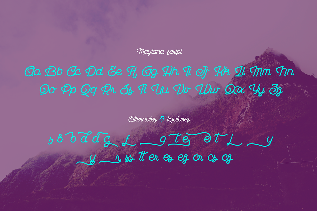 Mayland Font Duo preview 4