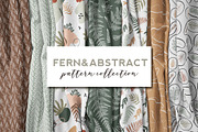 Fern & Abstract pattern collection, a Pattern Graphic by Cozy pattern shop (Thumbnail 1 of 9)