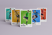 Trading Cards MockUp, a Packaging Mockup by coloformia (Thumbnail 4 of 11)