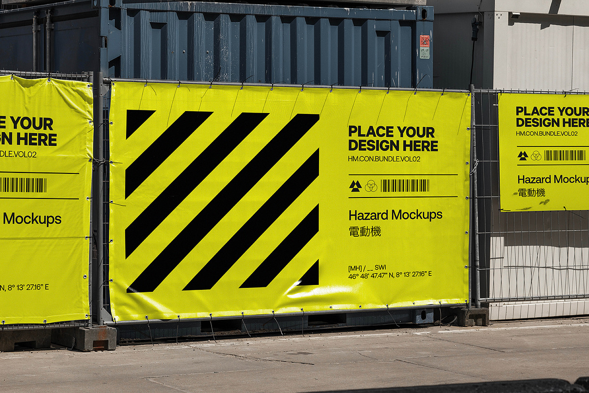 12x Mockup Construction Bundle, an Advertising Mockup by HAZARD MOCKUPS (Photo 15 of 17)