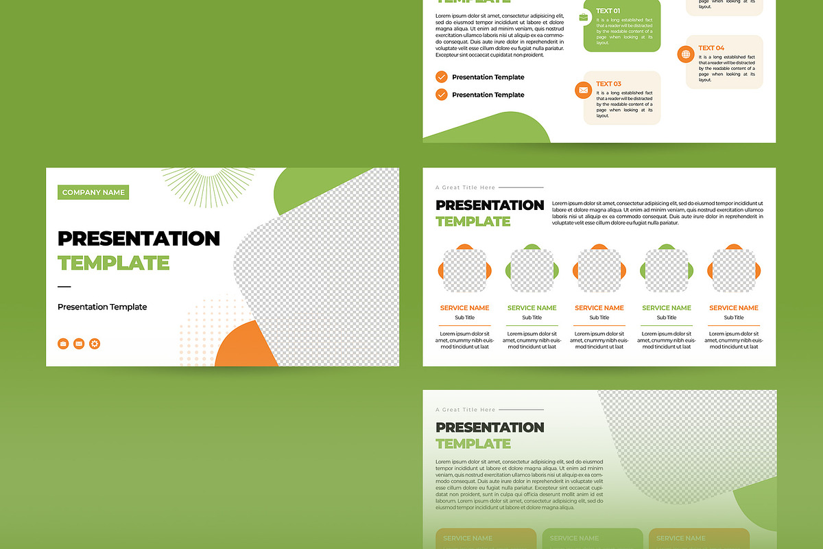 Sleek Marketing Pitch Deck, a Presentation Template by CreativeUP (Photo 3 of 6)