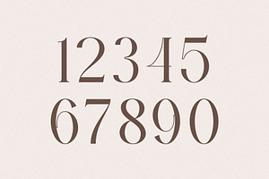 Zaloga Typeface - Display Serif